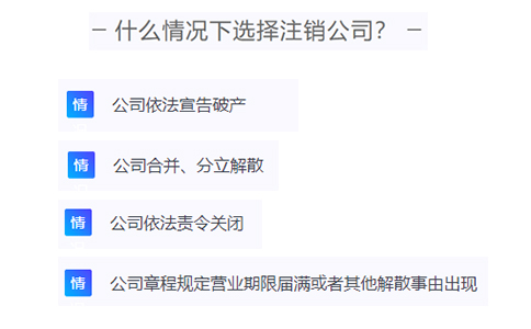 金水區個體公司注銷代辦的條件